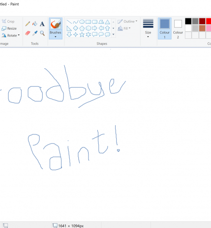Microsoft annonce la mort du célèbre logiciel Paint