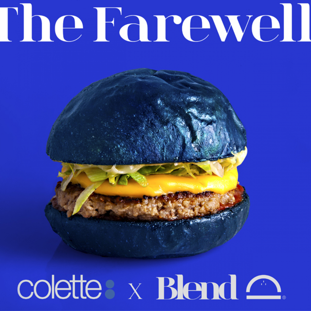 Blend & Colette s’associent pour vous proposer des burgers bleus